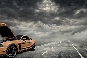 troubled road blog mustang orange